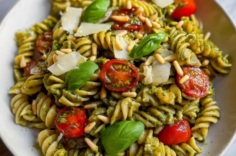 Pastasalade met Pesto: Klaar in 10 Minuten