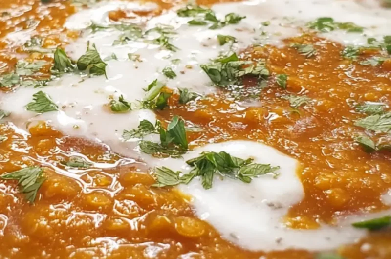 Linzensoep met Rode Linzen