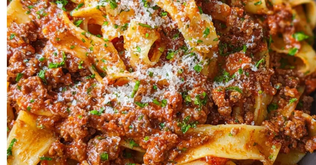 Snelste Pasta Bolognese? Klaar in 30 min.