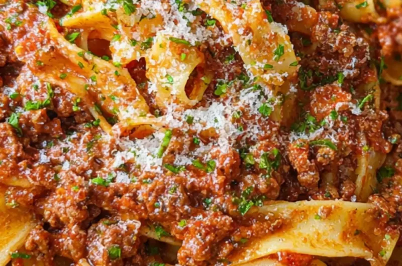 Pasta Bolognese