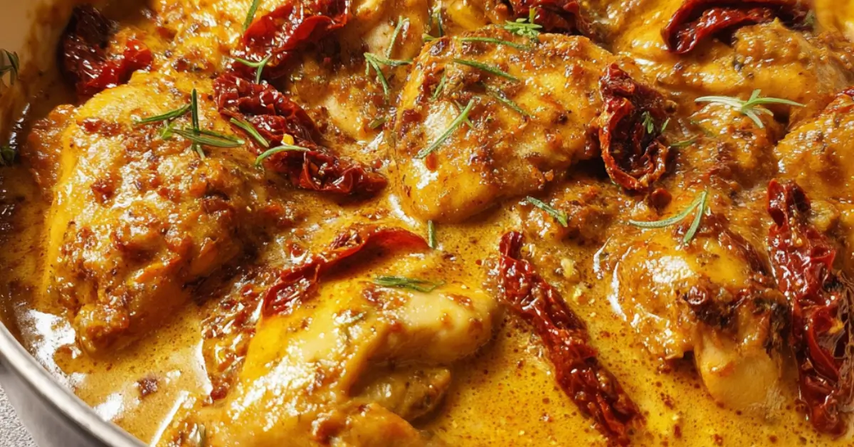 Simpel: Kip in roomsaus met maar 5 ingrediënten