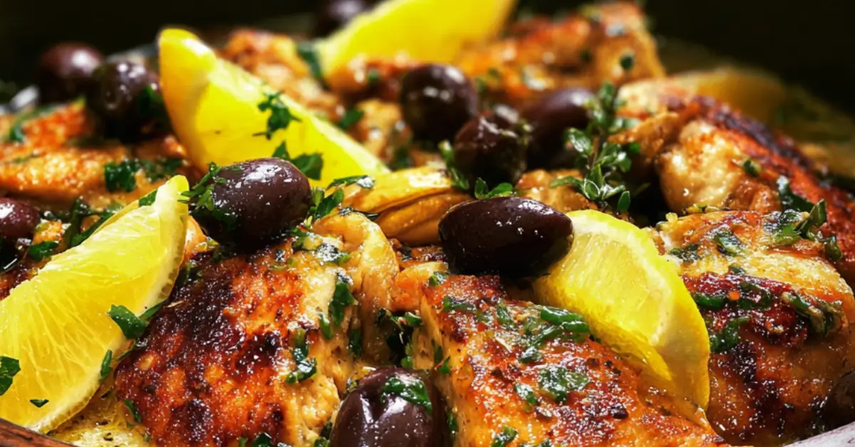 Simpele Kip met citroen: Klaar in 30 min.