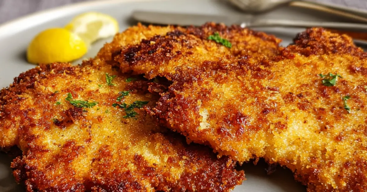 Makkelijkste Kip Schnitzel in 20 Minuten
