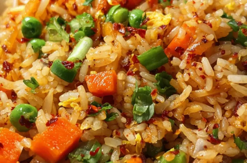 Gebakken Rijst met Groenten