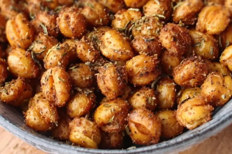 Krokante Kikkererwten uit de Airfryer