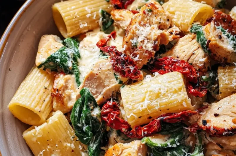 Snelste Pasta met Kip in Romige Saus