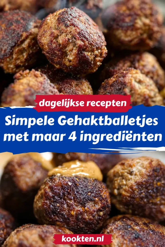 Gehakt balletjes | kookten.nl