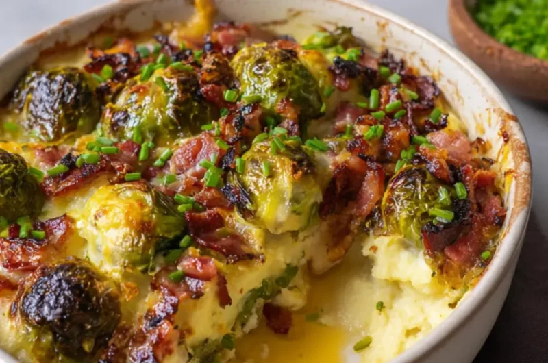 Ovenschotel met Spruitjes en Spek: Klaar in 30 Minuten