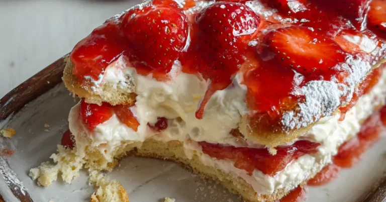 Makkelijke Aardbeientiramisu in 15 Min.