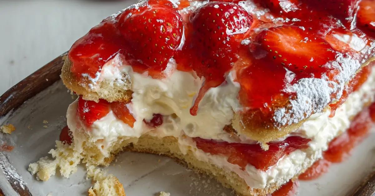 Makkelijke Aardbeientiramisu in 15 Min.