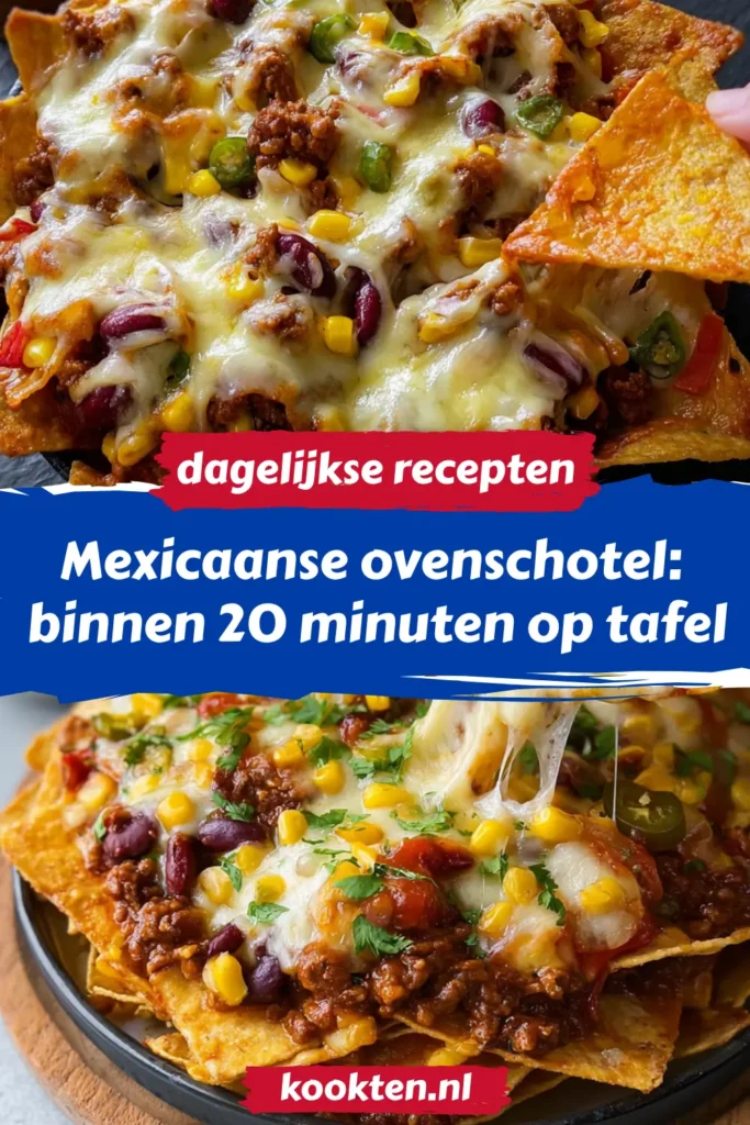 Mexicaanse ovenschotel: binnen 20 minuten op tafel