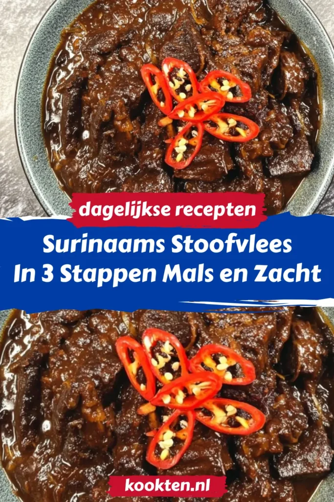 Surinaams Stoofvlees: In 3 Stappen Mals en Zacht