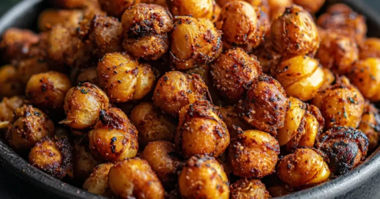 Krokante Kikkererwten uit de Airfryer: Klaar in 15 min