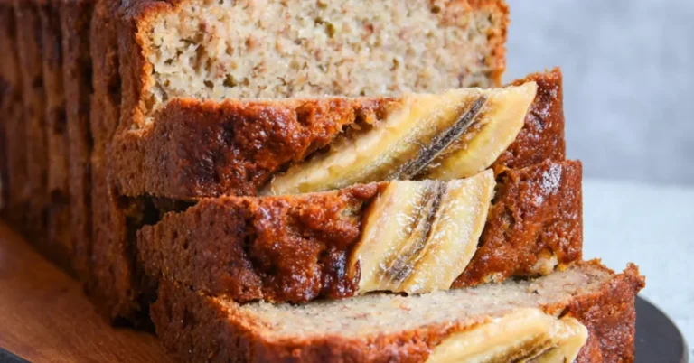 Snel gezond bananenbrood recept (zonder suiker) in 10 min