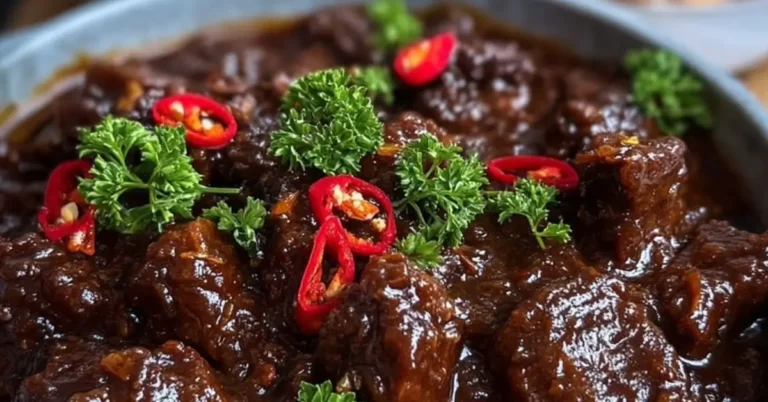 Stoofvlees in Ketjap Saus – Zoet en Pittig in 3 stappen