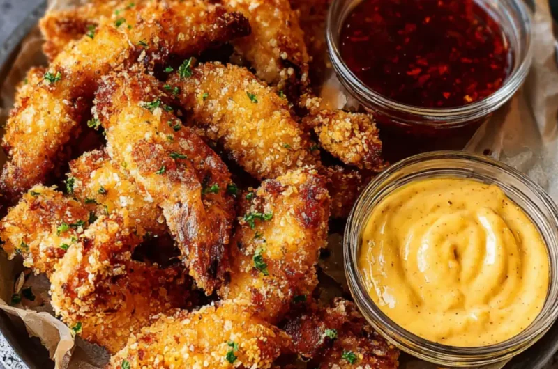 Krokante Kippenvleugels uit de Airfryer met Kerriedip