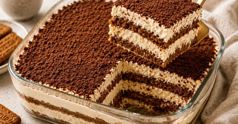 Bastogne-Tiramisu met espresso, mascarpone en cacaopoeder