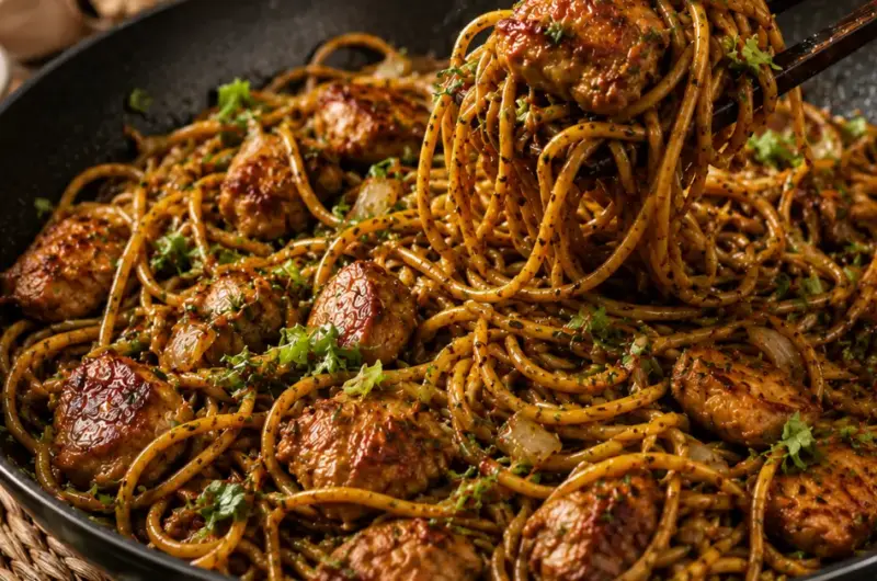 Surinaamse Bami met Kip