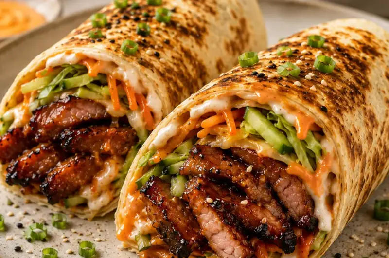 Krokante Babi Pangang Wrap