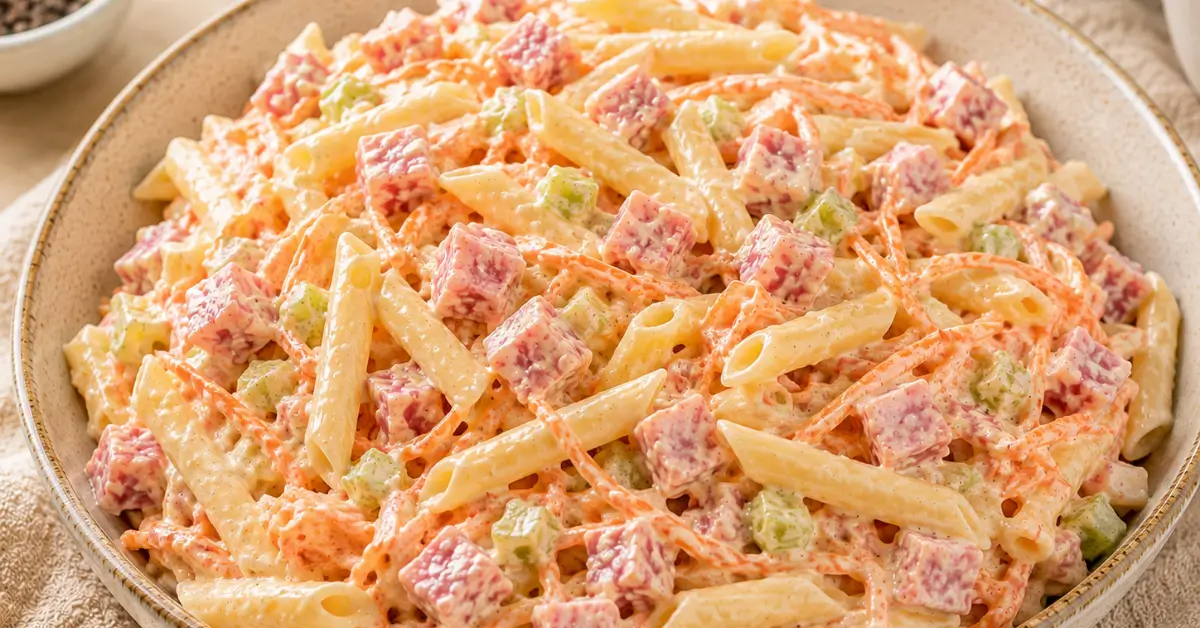 Capricciosasalade met ham, Emmentaler en wortel
