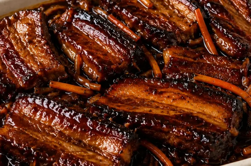 Indische speklapjes in ketjapsaus