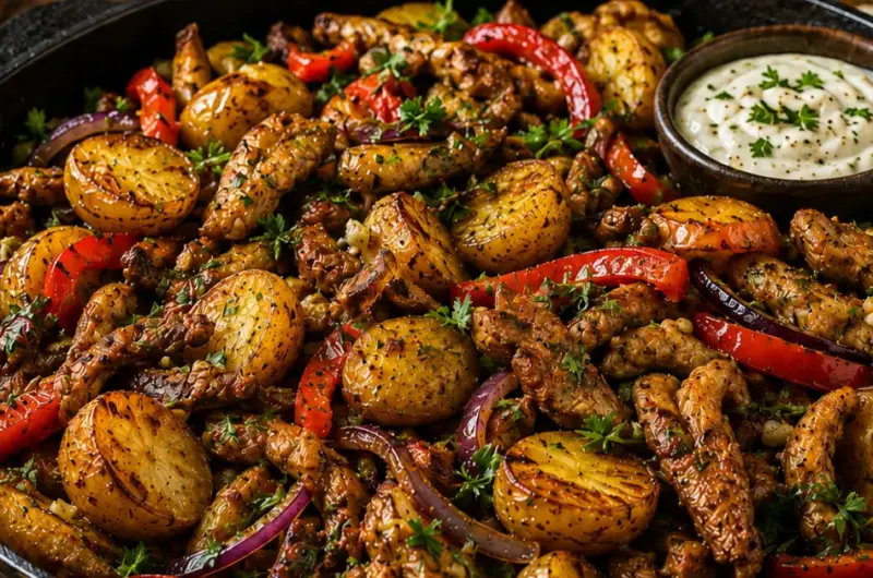 Shoarma Krieltjes Pan