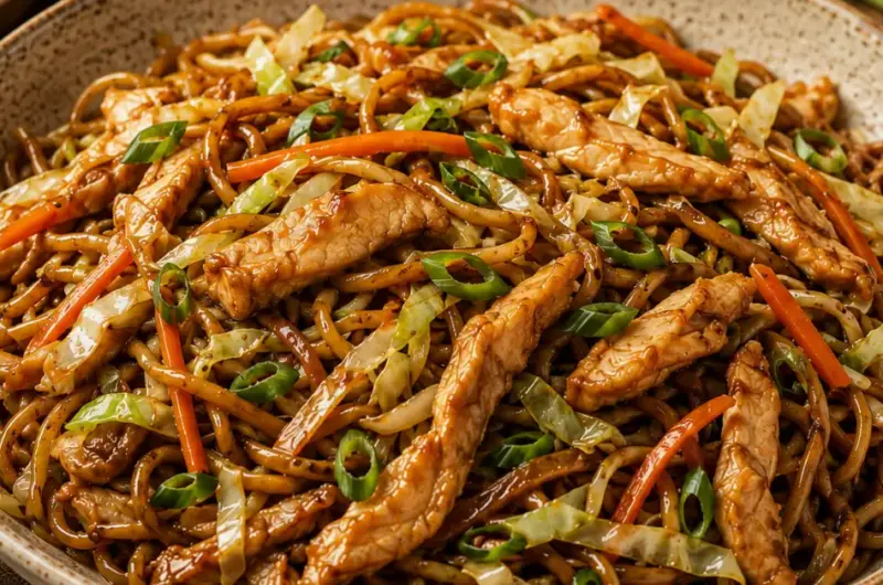 Authentieke Kip Chow Mein: Een Aziatische Klassieker