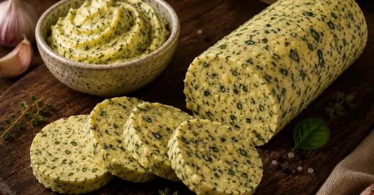 Italiaanse Kruidenboter met knoflook en verse kruiden