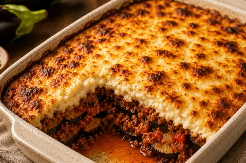 Ovenschotel met Kabeljauw en Mozzarella