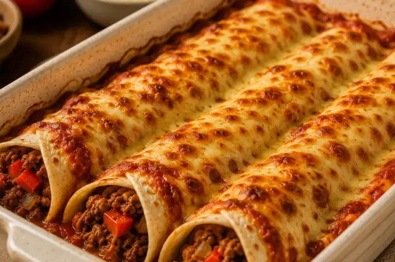 Tortilla's met Gehakt en Kaas