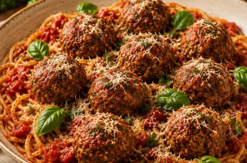 Spaghetti met Gehaktballen