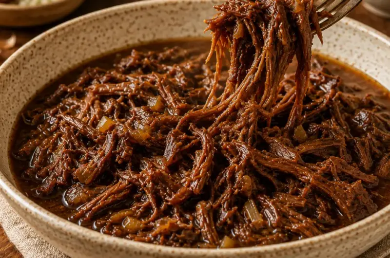 Oma's Draadjesvlees uit de Slowcooker