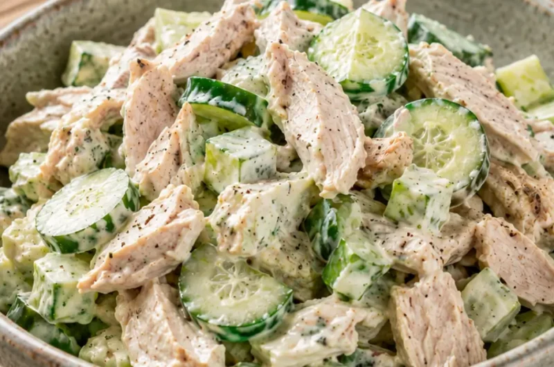 Frisse Kipsalade met Romige Dressing