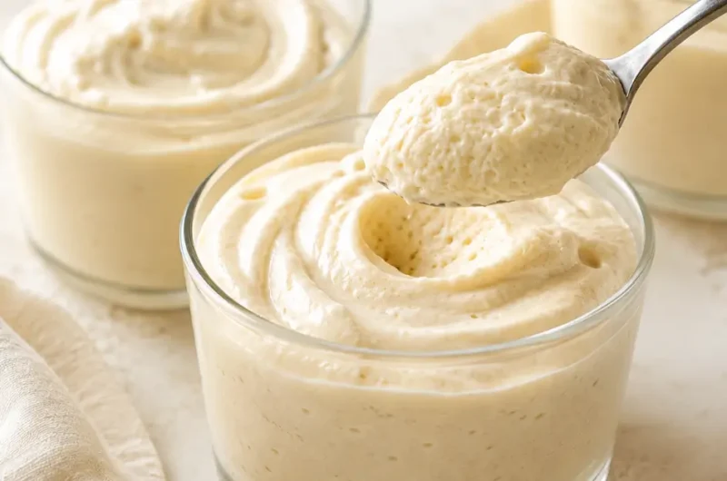 Luchtige bananenmousse