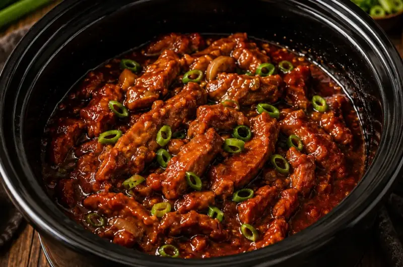 Babi pangang in de slowcooker