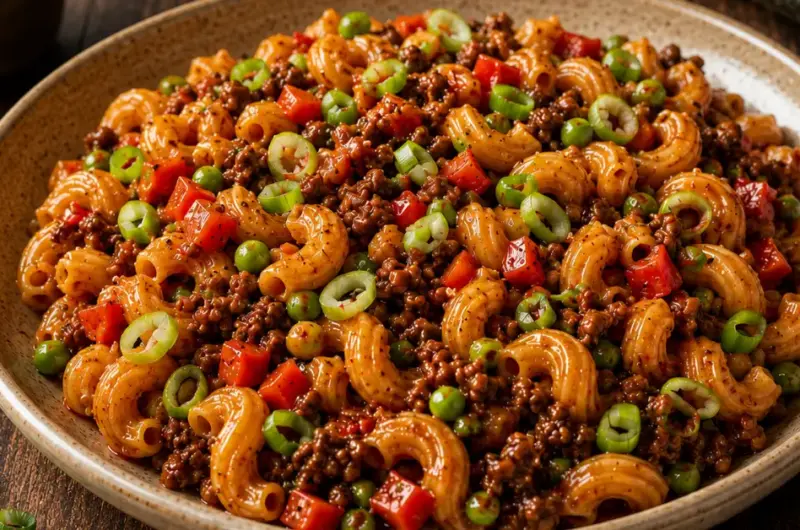 Aziatisch geinspireerde pasta