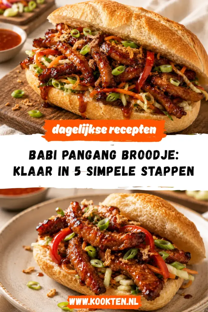 Babi Pangang Broodje receptfoto van het gerecht