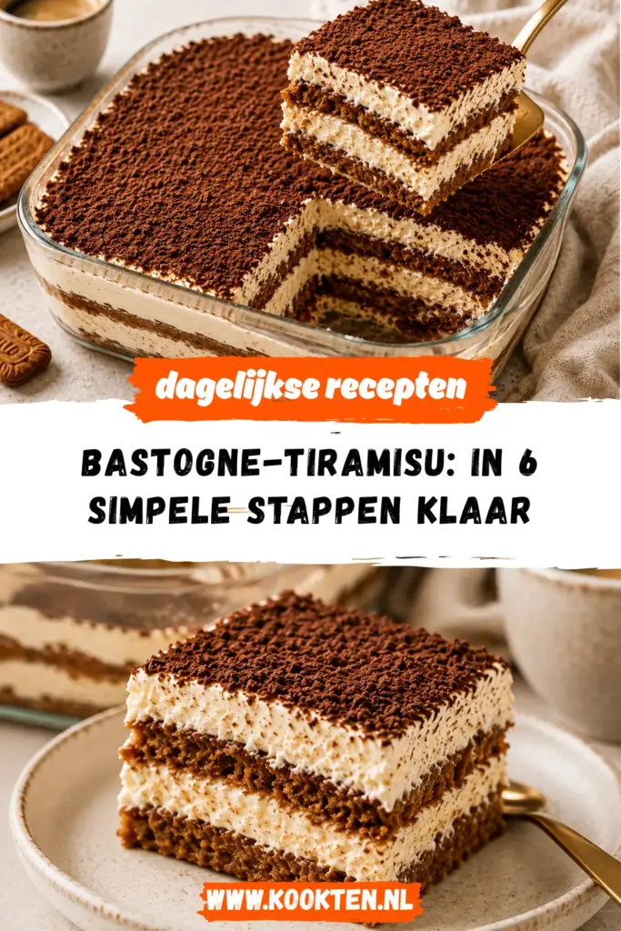 Bastogne-Tiramisu receptfoto van het gerecht