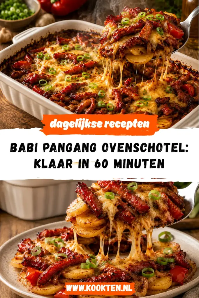 Babi Pangang Ovenschotel receptfoto van het gerecht
