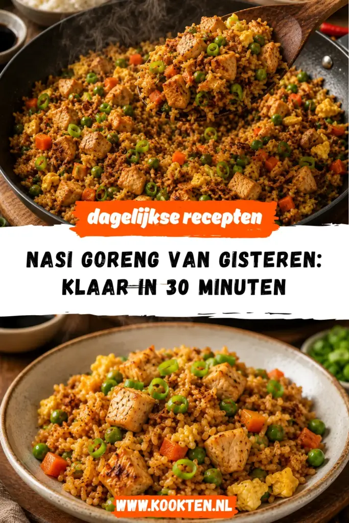 Nasi Goreng van Gisteren receptfoto van het gerecht