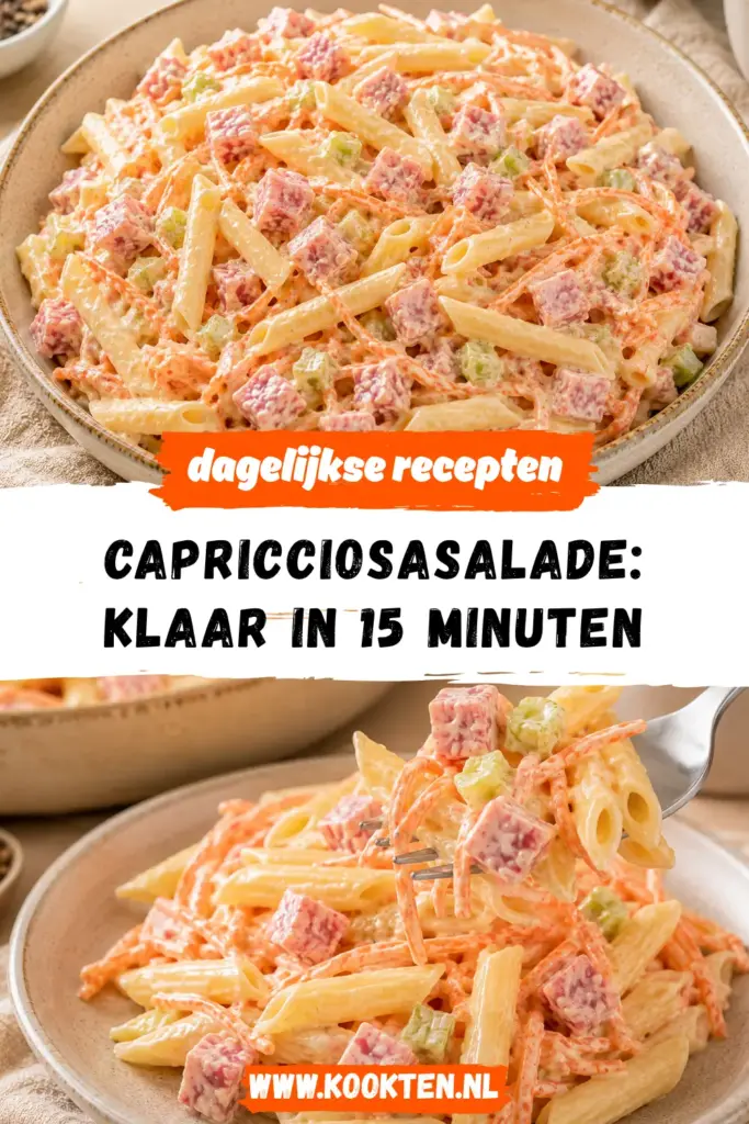 Capricciosasalade receptfoto van het gerecht