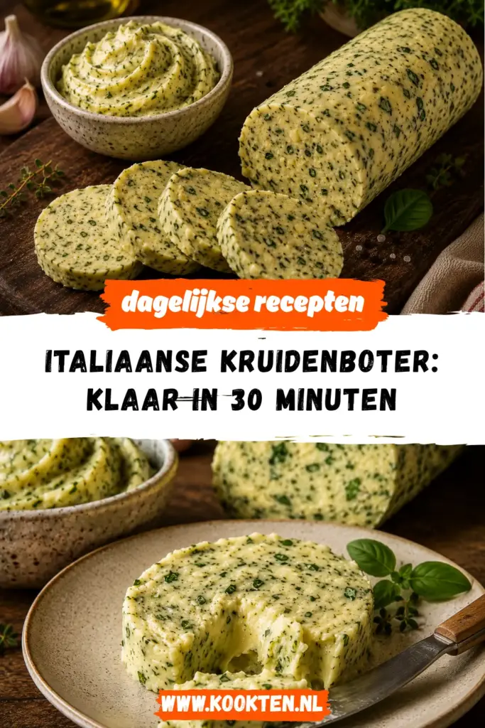 Italiaanse Kruidenboter receptfoto van het gerecht