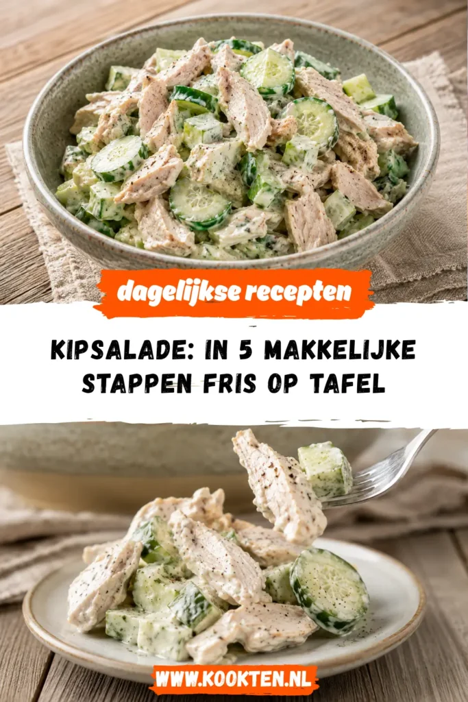 Kipsalade receptfoto van het gerecht