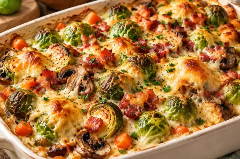 Spruitjes schotel uit de oven