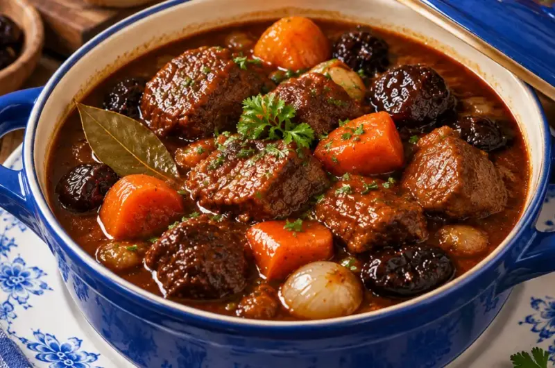Stoofschotel met bokbier