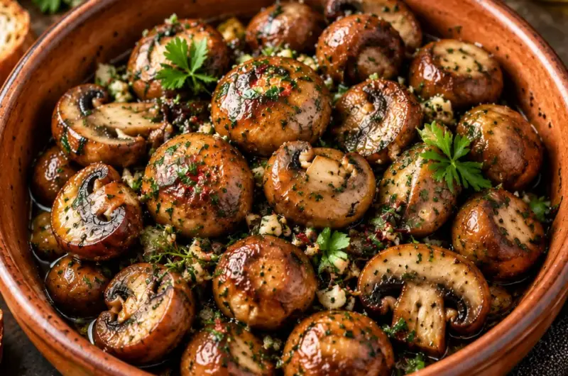 Champiñones al Ajo (Knoflookchampignons)