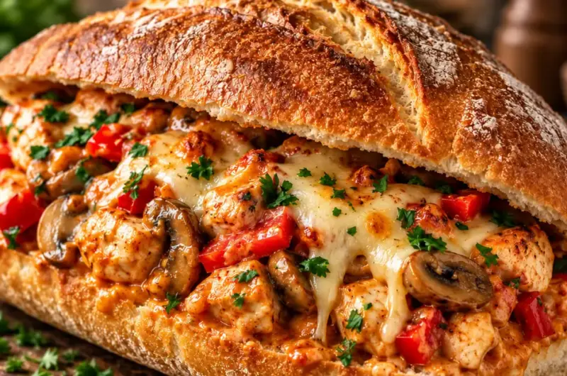 Broodje Hete Kip uit de Oven