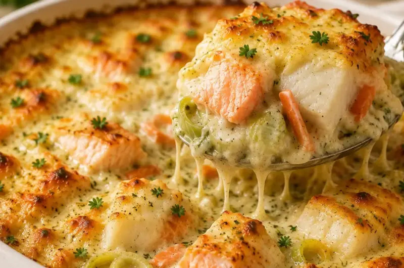 Vlaams vispannetje uit de oven