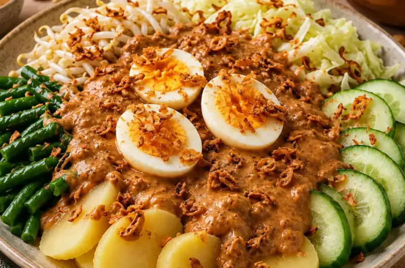 GADO GADO MET PINDASAUS EN EI