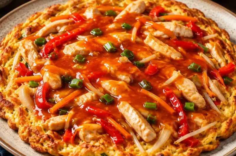 Foe Yong Hai met Kip en Zoet-Hartige Saus